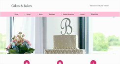 Desktop Screenshot of cakesandbakescharlotte.com